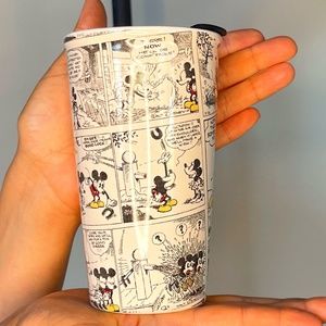 Disney Travel Mug Mickey&Minnie Comic
